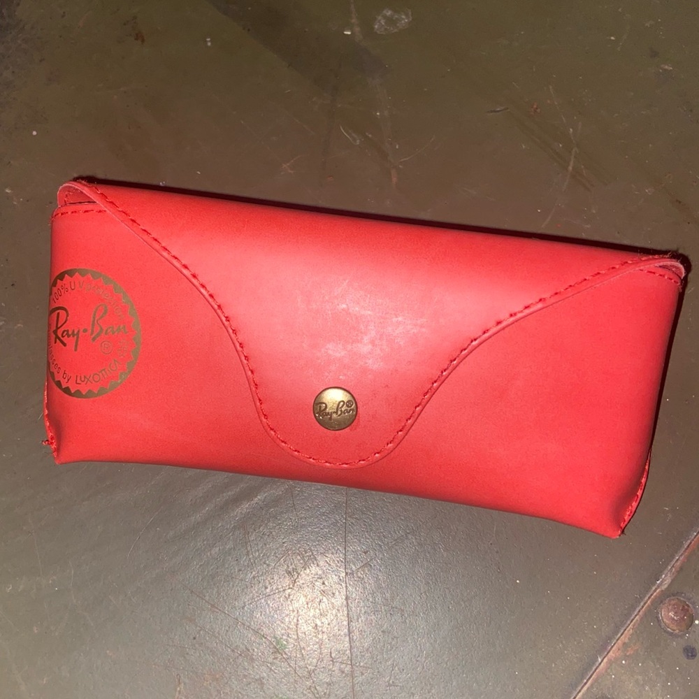 Ray Ban Leather Sunglasses Case
